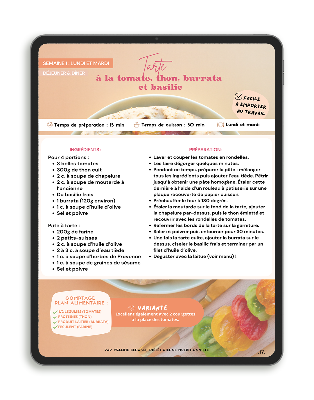 Aperçu Ebook Summer Menus 2