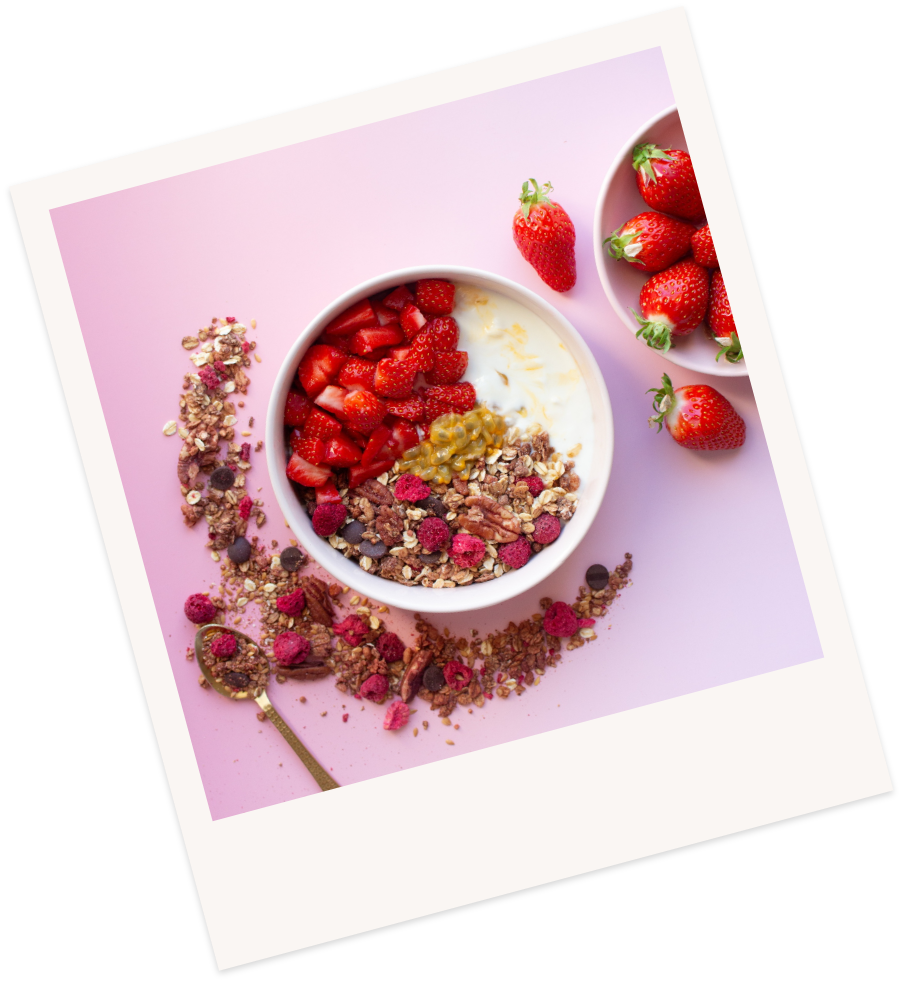 Photo petit déjeuner pour l'été